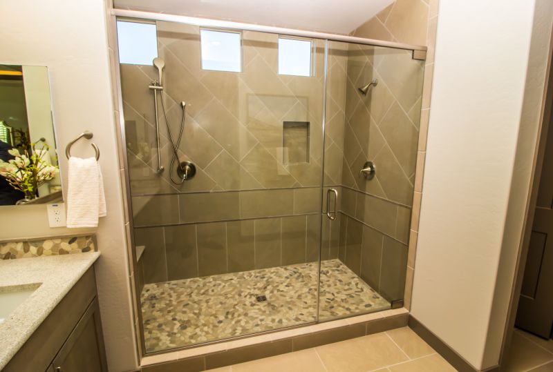 Space-Saving Shower Enclosure